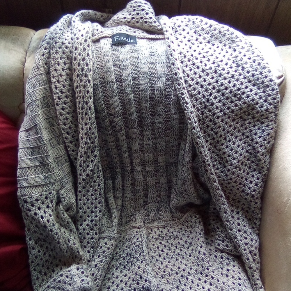 Frazzle large sawl cardigan